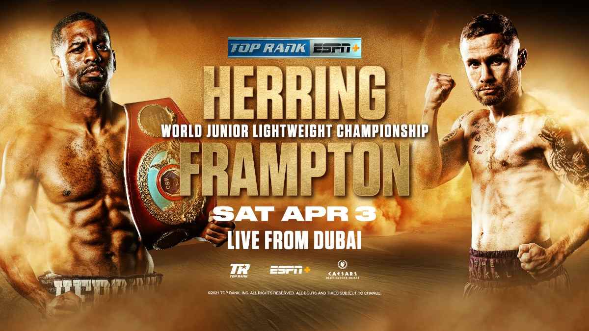Herring vs Frampton predictions, pick & odds