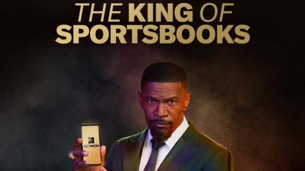 Jamie Foxx starred in a big-bucks advertising campaign which tabbed BetMGM as the 'King of Sportsbooks'.